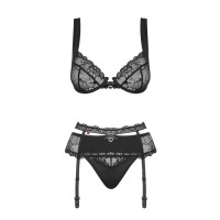OB Heartina 3pcs set black
