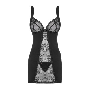 OB Heartina chemise & thong black