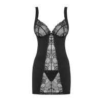 OB Heartina chemise & thong black