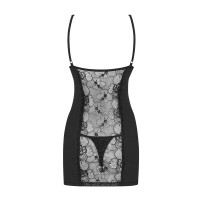 OB Heartina chemise & thong black