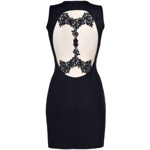 V-9209 dress black
