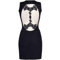 V-9209 dress black