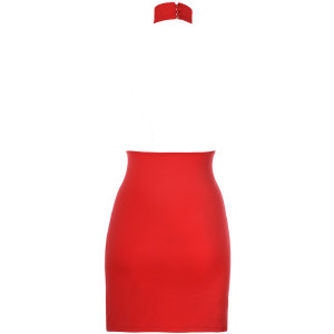 V-9139 dress red