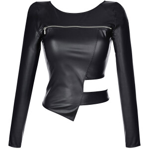 V-9180 blouse black