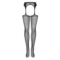 OB Garter stockings S314 black