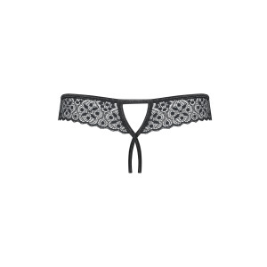 OB Shibu crotchless thong black