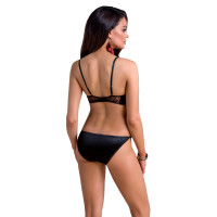 CA Mirella 2 pcs set with open bra black