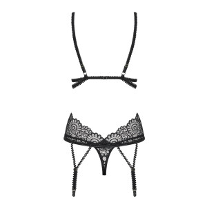 OB Mixty corset & thong black