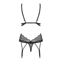 OB Mixty corset & thong black
