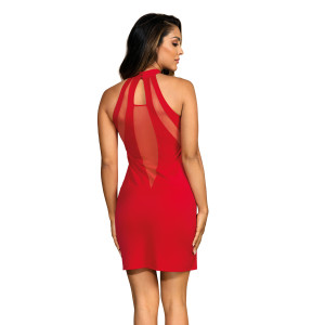V-9259 dress red