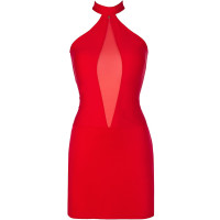 V-9259 dress red