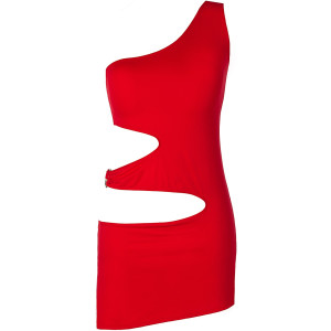 V-9249 dress red