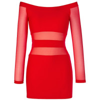 V-9299 dress red