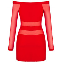 V-9299 dress red