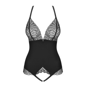 OB Chiccanta crotchless teddy black