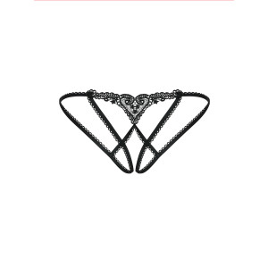 OB Chiccanta crotchless panties black