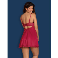 OB Rosalyne babydoll & thong red