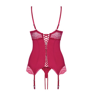OB Rosalyne corset & thong red