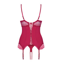 OB Rosalyne corset & thong red
