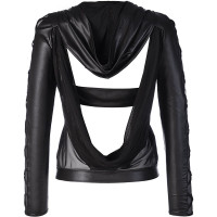V-9320 hoddy black