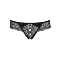 OB Miamor crotchless thong black