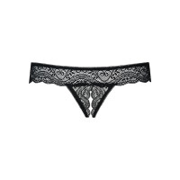 OB Miamor crotchless thong black