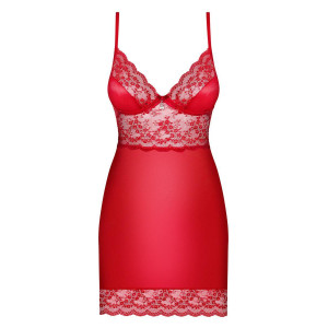 OB Lovica chemise & thong red