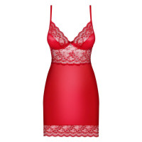 OB Lovica chemise & thong red