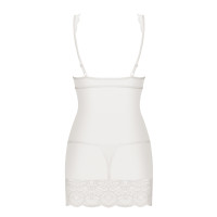 OB 853-CHE-2 chemise & thong white