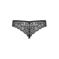 OB Contica crotchless thong black