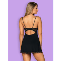 OB Luvae babydoll & thong black