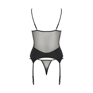 AV Quella corset & thong black
