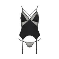 AV Quella corset & thong black