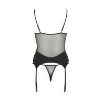 AV Quella corset & thong black