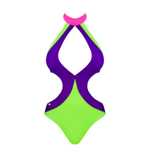 OB Playa Norte swimsuit green-purple