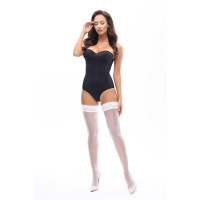 MI S305 hold up stockings white 15den