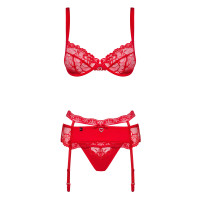 OB Heartina 3pcs set red