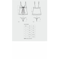 OB Amanta babydoll & thong black