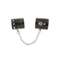 OB A747 cuffs silver-black