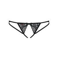 OB Picantina crotchless thong black