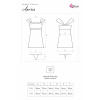 LC Amoria chemise black
