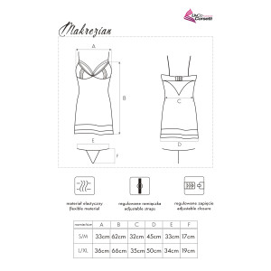LC Makrezian chemise black