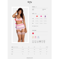 OB Girlly 3pcs set pink