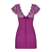 OB Moketta chemise & thong purple