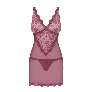 OB Emperita chemise & thong berry
