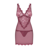 OB Emperita chemise & thong berry