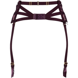 V-9472 garter belt purple
