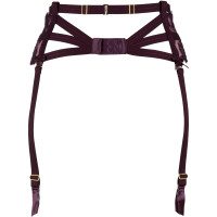V-9472 garter belt purple