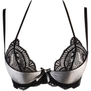 V-9481 bra black-silver