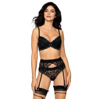 RZ LaGerta push-up bra black